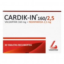 CARDIK-IN 160/2.5 MG 30...