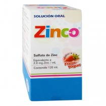 SR-ZINCO SOLUCION 120 ML