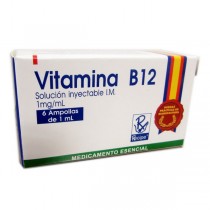 VITAMINA B12 1 ML 6...