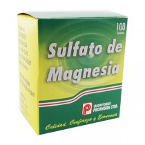 SULFATO DE MAGNESIA 100 GR...