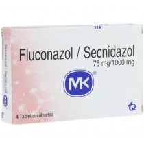 FLUCONAZOL/SECNIDAZOL CX 4...